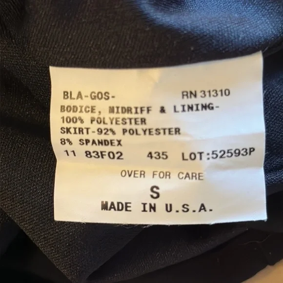 𝅺A. Byer black dress with sequined top - Picture 5 of 8